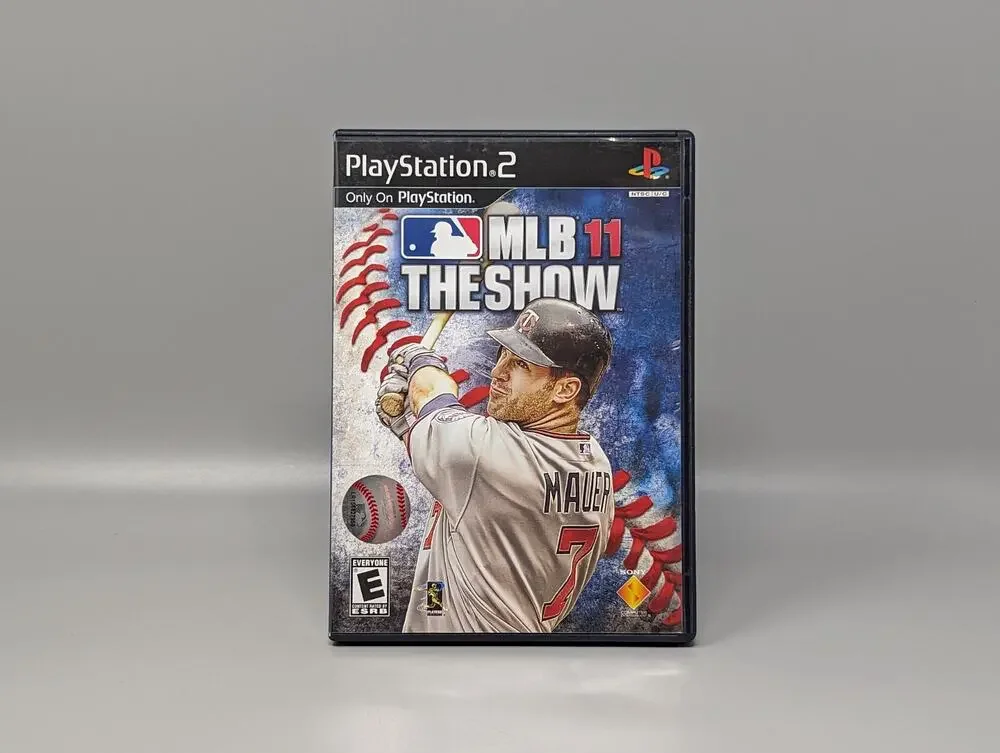 MLB 11 The Show PS2 PlayStation 2 Replacement Case & Manual Only No Game